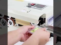 FR-550 Heat Sealing Machine Easy to Operate Atmosphere Band Continuous Sealer for Bag