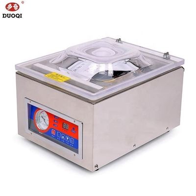 Gemakkelijk te bedienen semi-automatische DUOQI gefumineerde houten behuizing Vacuum Pack Machinery Sealer