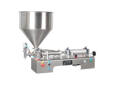 Verpakking van vloeistoffen voor restaurants DUOQI G1WTD Automatische dubbelvulmachine voor pasta en vloeistof