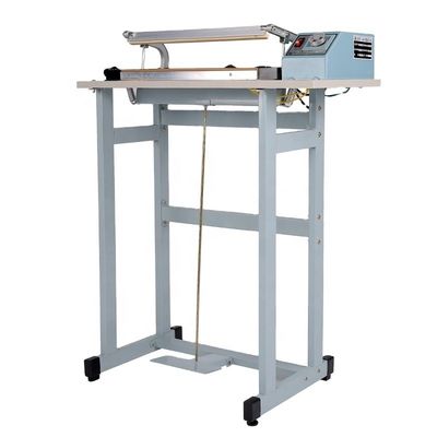 kopen 220V DUOQI SFP-600 IJzeren voetpedaal Enseal Sealer Bag Sealer Heat Sealer Halfautomatische verzegelmachine online manufacture