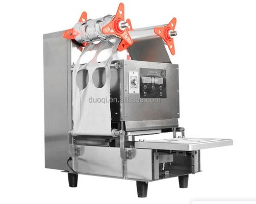 kopen 35 kg Bubble Tea Plastic Cup Sealing Machine DUOQI QDF-95 met bekersvullen en verzegelen online manufacture