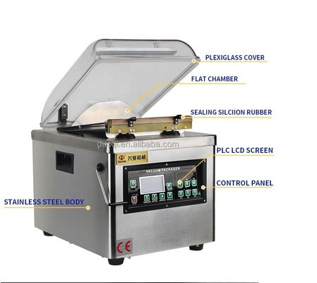 kopen Kleine automatische vacuümvoeding Hardware Huidverpakking Plastic zakken Machine 580420570 mm online manufacture