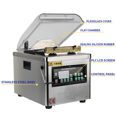 kopen DQVC-260PD kamervacuümverpakkingsmachine stofdicht voor zakelijk gebruik online manufacture