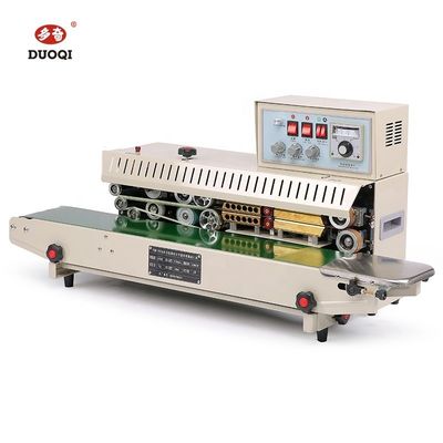 kopen FR-980 Ink Coder Printer Verticale Continuous Plastic Bag Heat Band Sealer Packaging Sealing Machine online manufacture