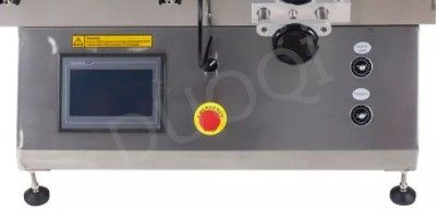 Desktop Ronde flessen etiketteringsmachine Roestvrij semi-automatisch etiketteringsapplicator