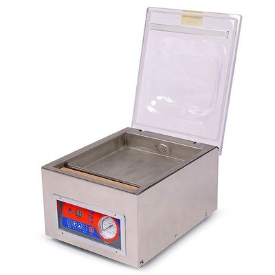 Gemakkelijk te bedienen semi-automatische DUOQI gefumineerde houten behuizing Vacuum Pack Machinery Sealer