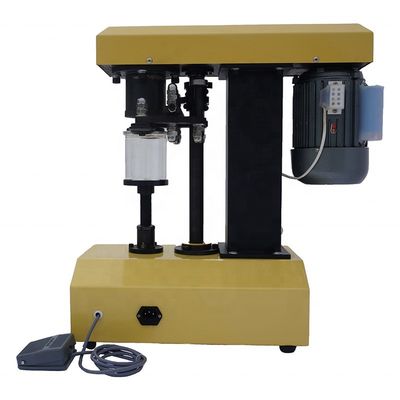 Metalen/Aluminium/PET/Papier schroef rond kap blikken half-automatische seamer DUOQI DQ-160 25 blikken/min