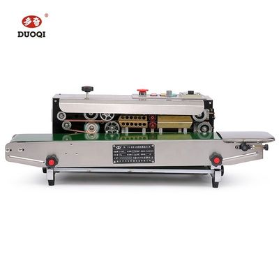 Elektrische continue bandverzegelmachine volledig automatisch DUOQI FR-770