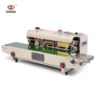 Elektrische continue bandverzegelmachine volledig automatisch DUOQI FR-770