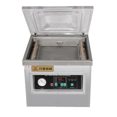 2 Seal DUOQI DZ-300 Tafeltype Vacuümsealer voor vis-steak-hardware en vloeibaar rundvlees
