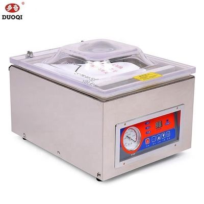 Gemakkelijk te bedienen semi-automatische DUOQI gefumineerde houten behuizing Vacuum Pack Machinery Sealer