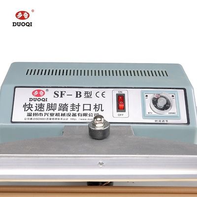 DUOQI SF-400 Iron Foot Pedal Sealer De perfecte oplossing voor semi-automatische afdichting