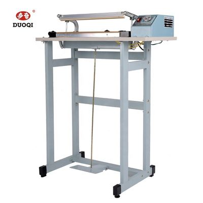 SF-400 DUOQI Plastic Bag Foot Pedal Heat Sealing Machine met snij- en afdichttype