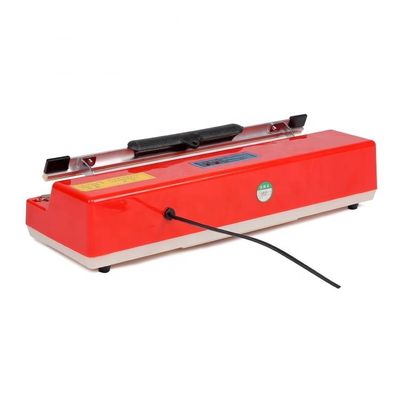 Elektrisch aangedreven SF-400 roodkleurige plastic film handverzegelende verpakkingsmachine voor huishoudens