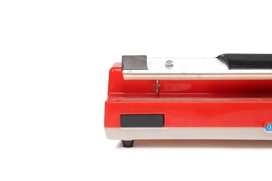 Elektrisch aangedreven SF-400 roodkleurige plastic film handverzegelende verpakkingsmachine voor huishoudens