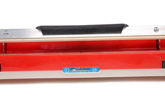 Elektrisch aangedreven SF-400 roodkleurige plastic film handverzegelende verpakkingsmachine voor huishoudens