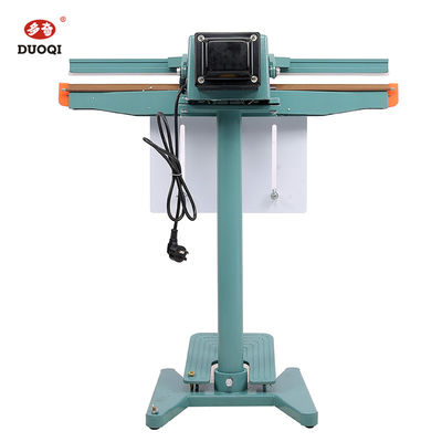 Gemakkelijk te bedienen DUOQI PFS-650*1 Voedselindustrie Aluminium Frame Foot Pedal Sealing Machine
