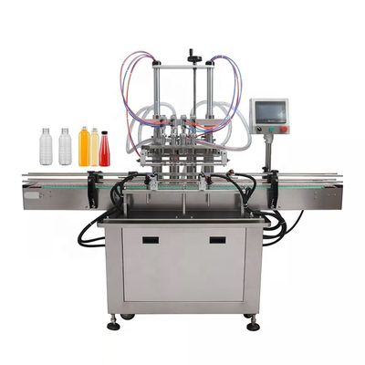 DUOQI YT6T-6G Pneumatische vloeistofvulmachine 6 vulstukken voor melk