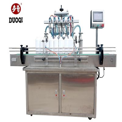 DUOQI YT6T-6G Pneumatische vloeistofvulmachine 6 vulstukken voor melk