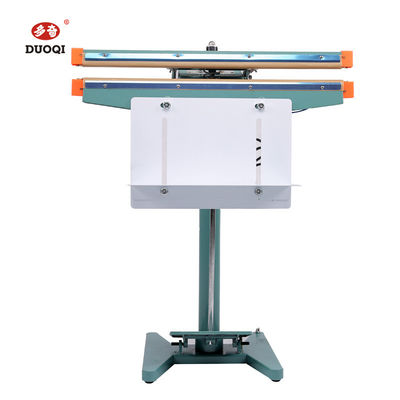Robuuste PFS-650*2 Double Sealer Voedselindustrie Aluminium Frame Foot Pedal Sealing Machine