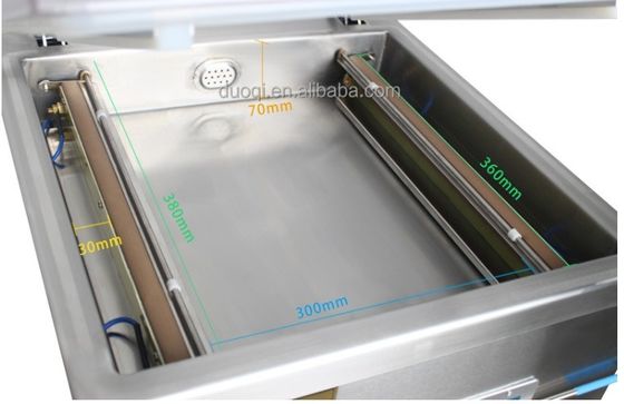 Verpakkingsvorm Pocket Table Style Vacuum Sealing Machine voor droog visvoer 45 cm