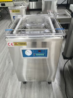 20 L/S commerciële vacuümverpakkingsmachine voor kaas, vlees en brood model DZ-400