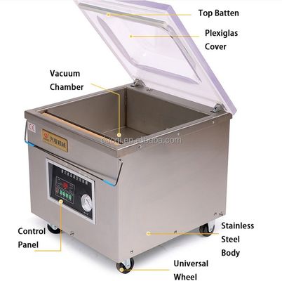 35 cm afdichting Grootte Vlees vacuüm afdichter voor commerciële lage geluidsfunctie Duurzaam ontwerp