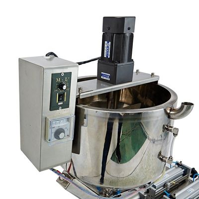 High Load Cell Liquid Detergent Filling Machine 1330mm Lengte Vloeiende werking
