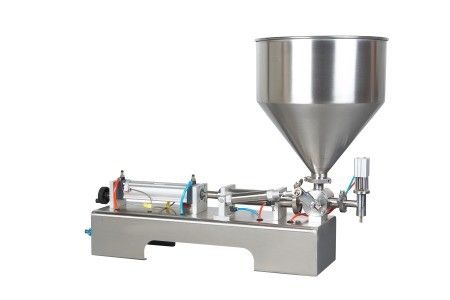 Verpakking van vloeistoffen voor restaurants DUOQI G1WTD Automatische dubbelvulmachine voor pasta en vloeistof