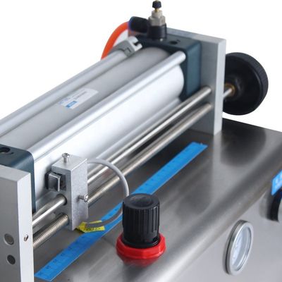 Verpakkingssoort Stand-up pouch 110V semi-automatische kleine zuigerpasta vulmachine