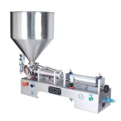 Zemi-automatische aërosolgelwatervuller met één kop voor sapverpakkingsmateriaal