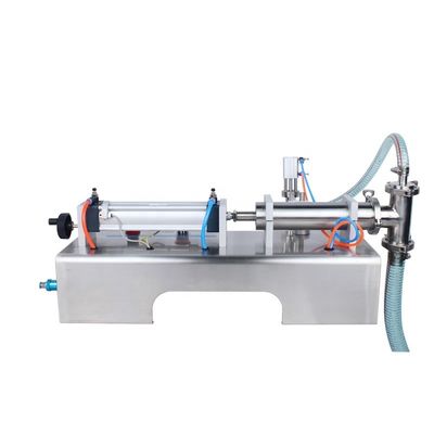 Multifunktioneel éénkoppistonvulmachine Y1WTD-30-300ml voor goedkopere vloeistof