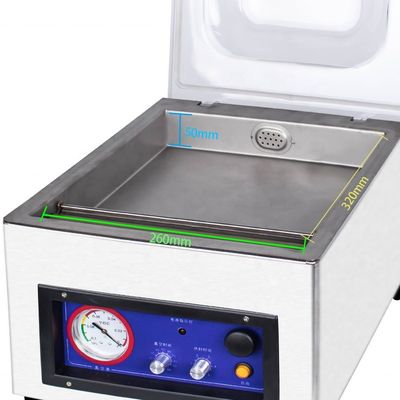 110V DUOQI DZ-260E Eénkamer vacuümverzegelverpakkingsmachine met eenvoudige bediening