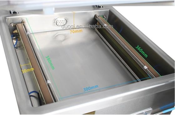Microcomputerprogramma DUOQI DZ-360 Vacuümverzegler voor standtafel Type Twee Verzegelstaaf