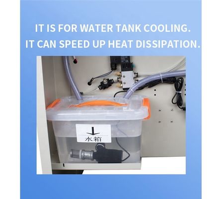 Watertenk koeling DUOQI Pneumatisch apparaat besturing pedal sealer voor medisch pak of mantel 120 mm