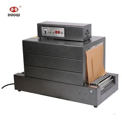 Plastic Film Shrink Wrapping Machine met roltransportband en temperatuurbereik van 0-300°C