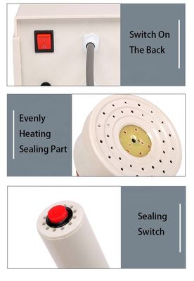 DUOQI GLF-500 Draagbare Plastic Aluminium Foil Sealer Magnetische Inductie Fles Cup Sealing Machine
