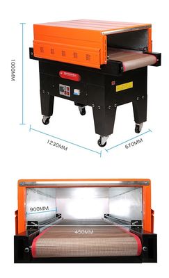DUOQI BS-G4525 Jet Heat Shrink Film Wrapping Machine voor PVC POF verpakkingen 0 m/min