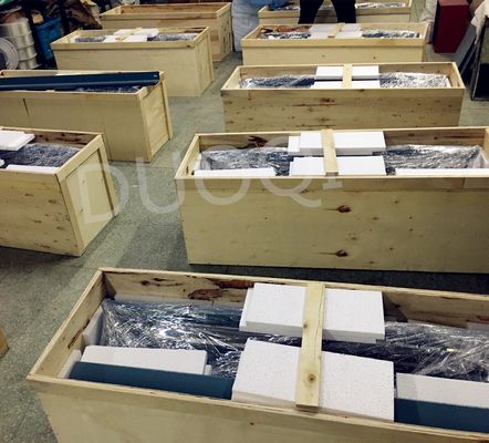 Gas aangedreven pneumatische plastic zakken films grote zakken afdichtmachine voor 60cm 80cm zakken