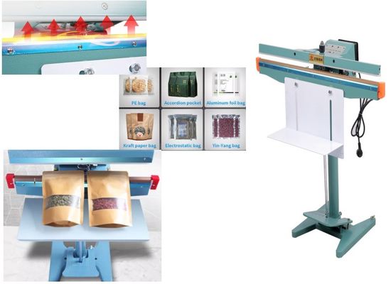 8 mm voetpedaal half-automatische verzegelmachine voor verzegeling van plastic zakken