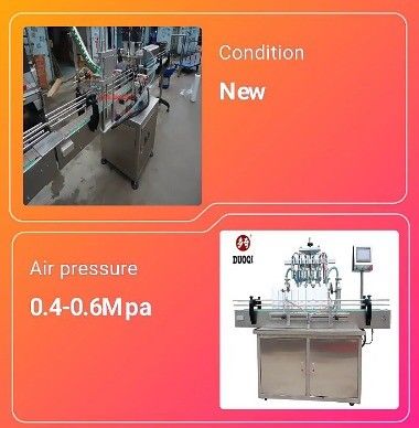 500 BPH Full Automatic Wine Whisky Water Juice Handsanitizer Vloeibare Plastic Glasfles Filling Machine