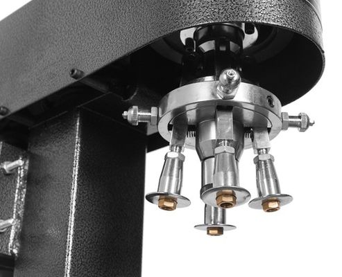 Handmatige schroefkapper voor het verwerken van ronde flessenkoppen voor andere vulmachines