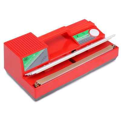 SF-270 Rood Kleur Draagbaar Handmatig Plastic Hand Press Sealer 27cm Plastic Body Draagbaar