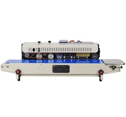 FRD-1000 Ink Printing Horizontale Band Sealing Machine met verpakkingstype Case 26 kg