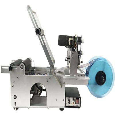 DUOQI MT-50 handmatige type etiketteringsmachine voor ronde flessen van verschillende maten