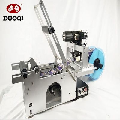 DUOQI MT-50 handmatige type etiketteringsmachine voor ronde flessen van verschillende maten