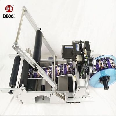 DUOQI MT-50 handmatige type etiketteringsmachine voor ronde flessen van verschillende maten