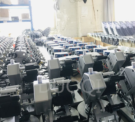 DUOQI DY-8 Handimpulse Direct Heat Form Ribbon Coding Machine met 2 lijndruk