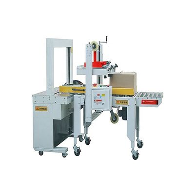 60 mm FXJ-5050 kartonverzegelmachine roestvrij automatische doos verpakkingsmachine