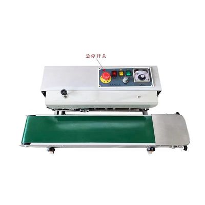 Continuous Band Sealer Machine FR-900 voor chemisch thermisch afdichten van plastic filmzakken